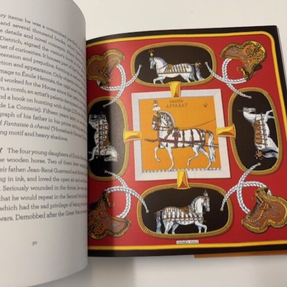 Hermes Scarf Coffee Table Book History & Mystique Nadine Coleno - Picture 5 of 8
